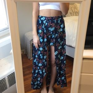 Floral Open Skirt